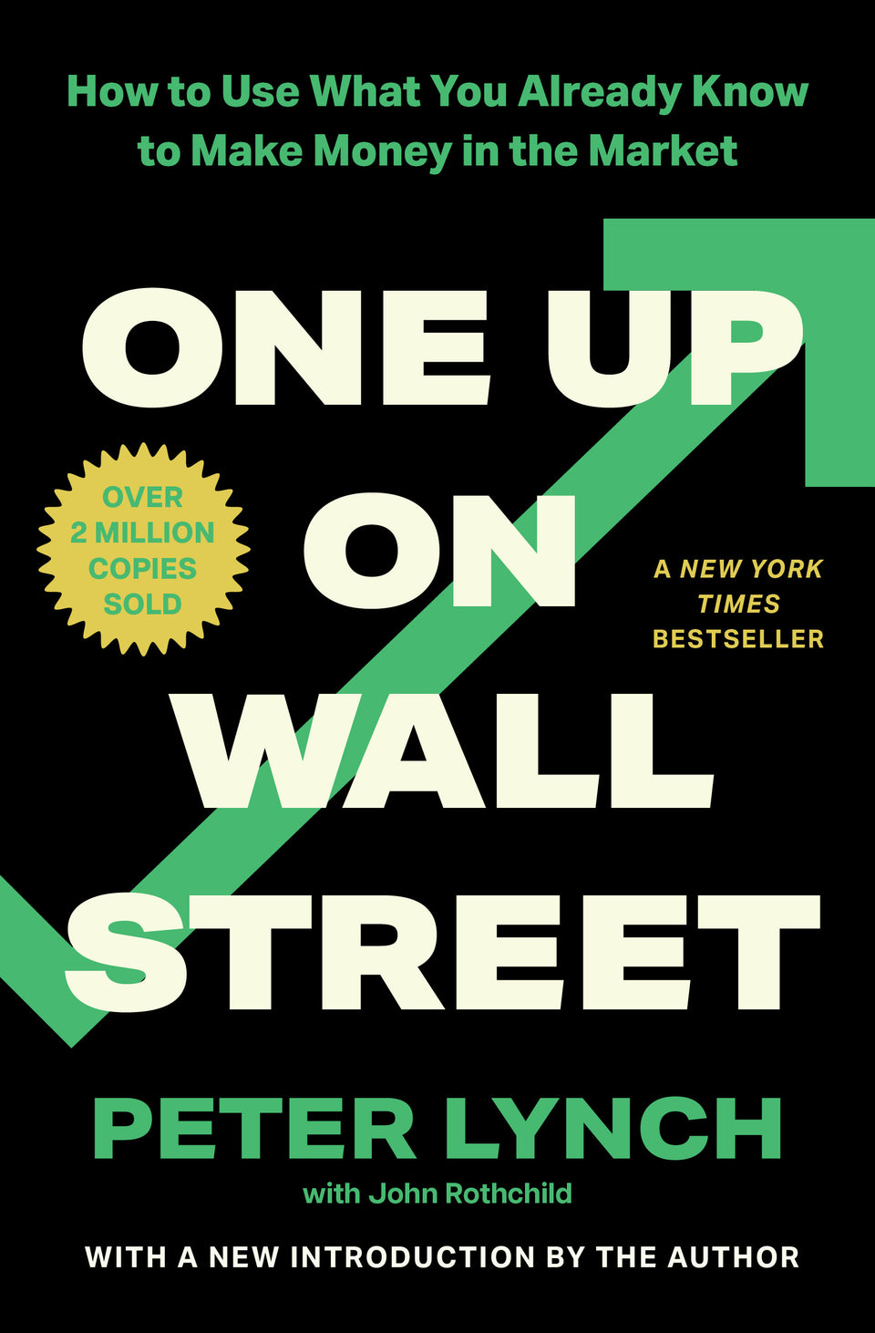 One Up On Wall Street by Peter Lynch with John Rothchild — book cover