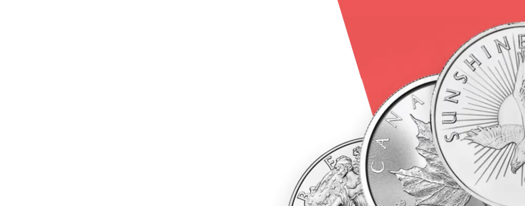 Silver bullion product photograph from Silver Gold Bull